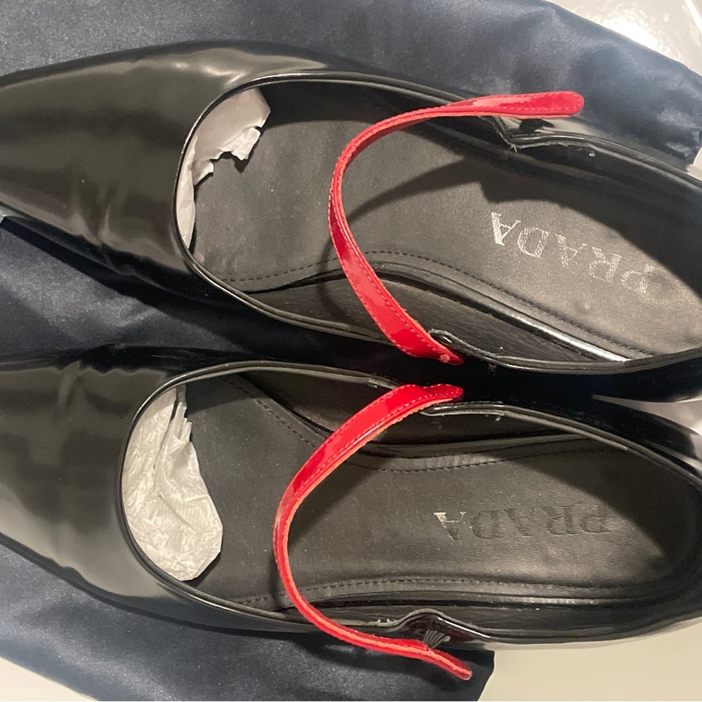 Prada ballet flat shoes